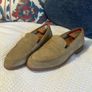 Rag and Bone by Grenson tan suede loafers